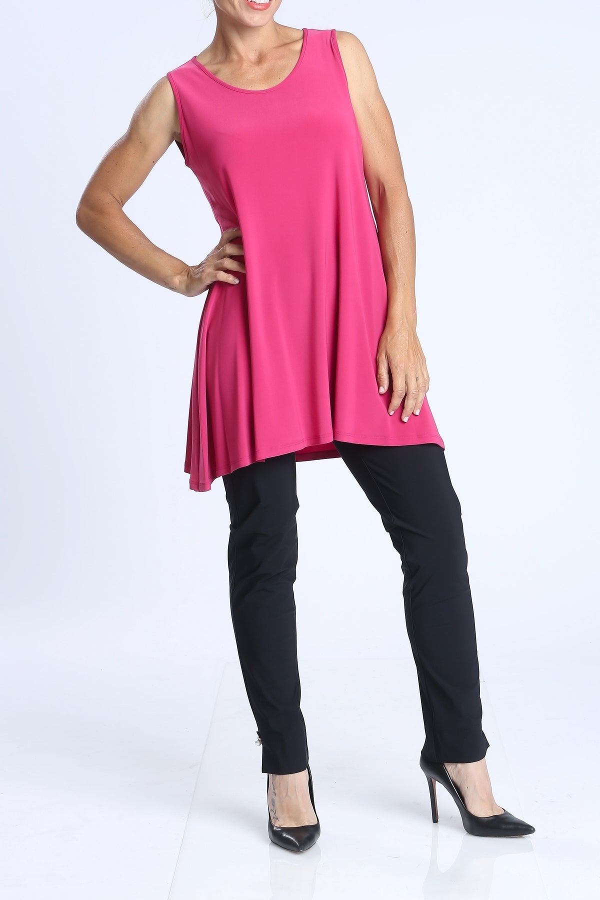 IC COLLECTION Top - 6822T - FUCHSIA