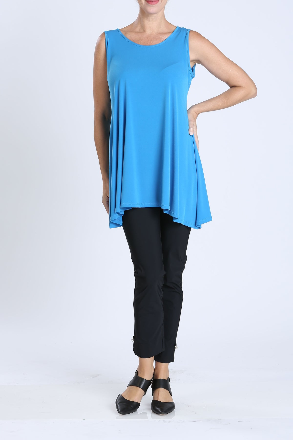 IC COLLECTION Top - 6822T - AQUA