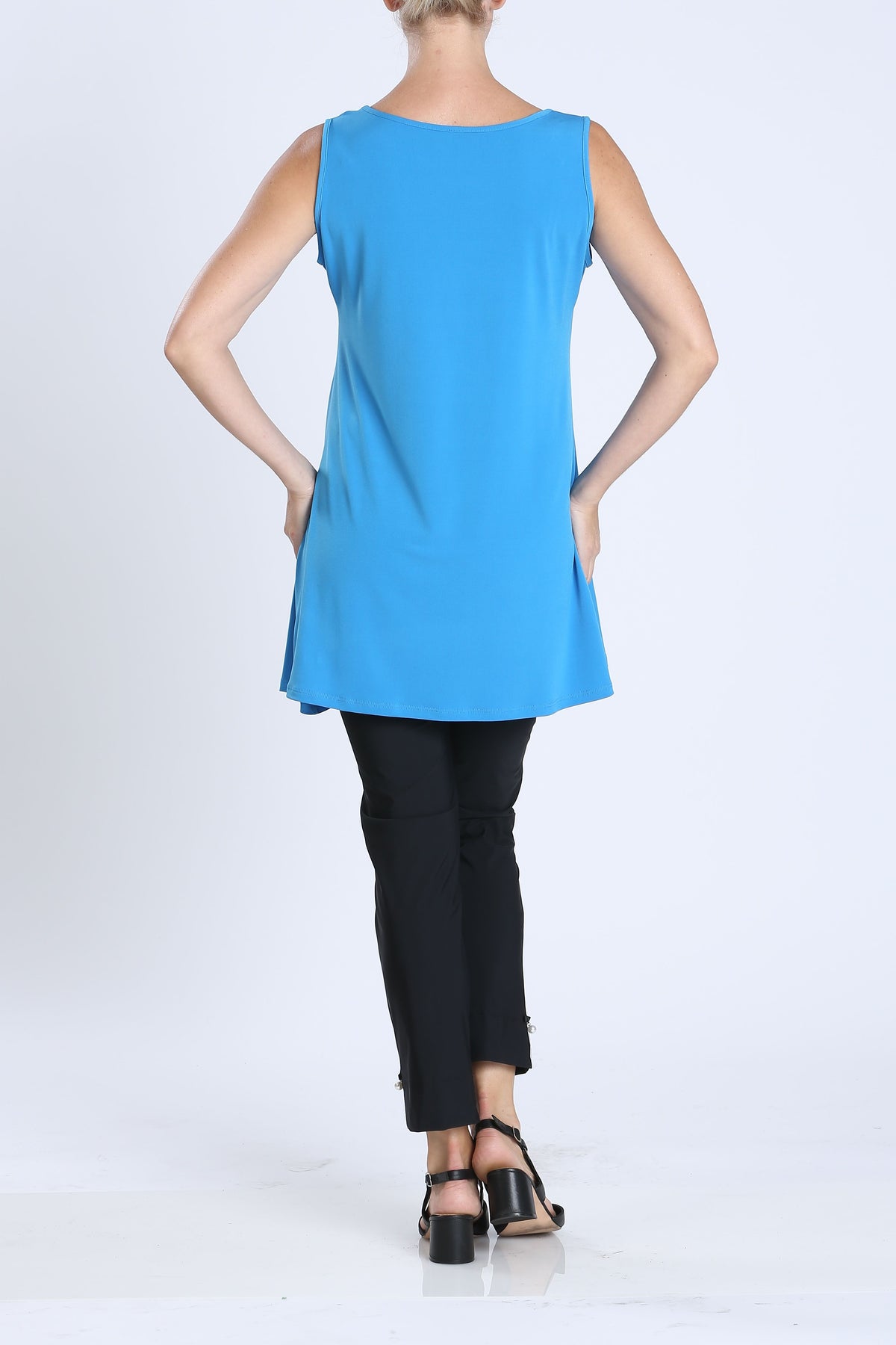 IC COLLECTION Top - 6822T - AQUA