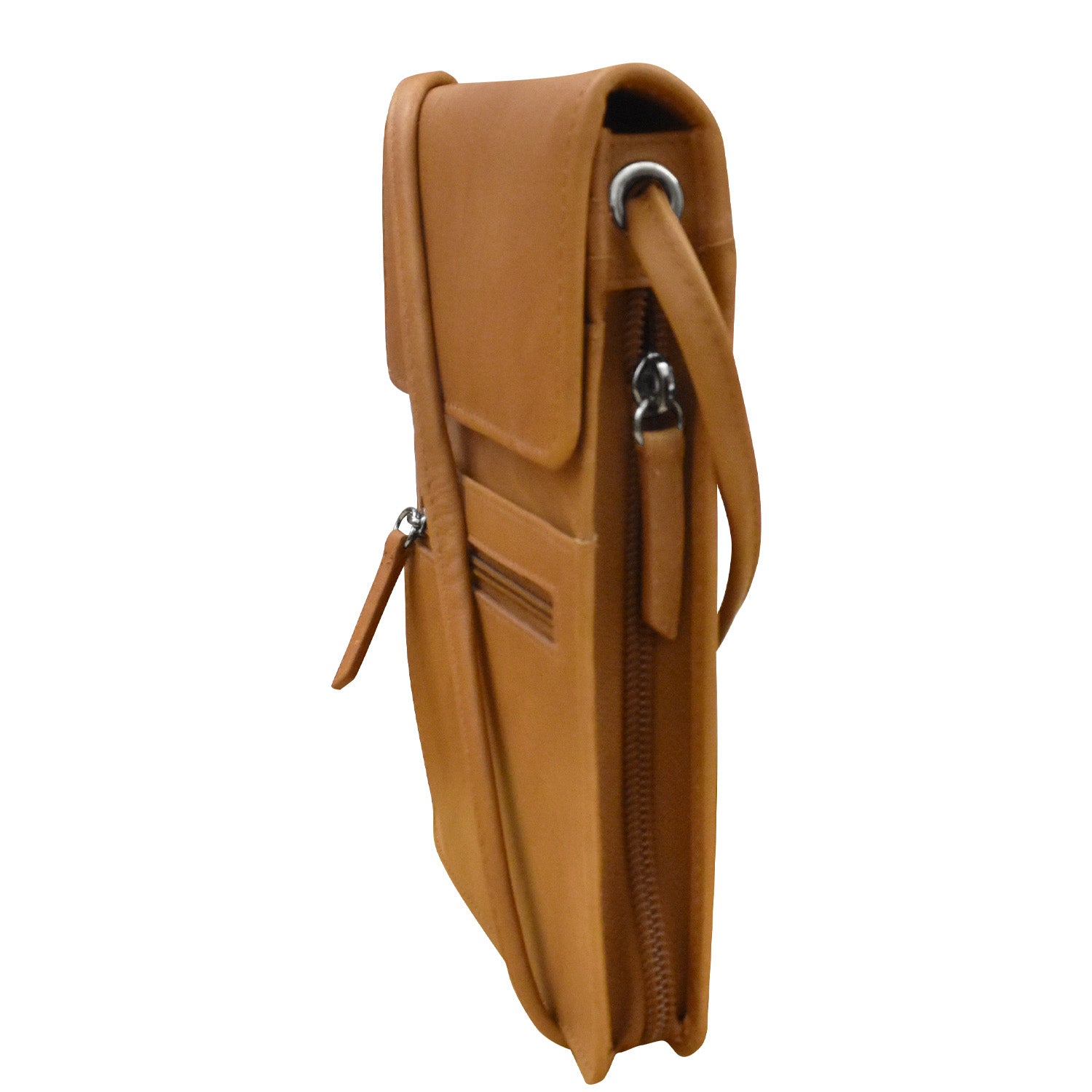ili New York - ORGANIZER ON A STRING - 6824 - Antique Saddle