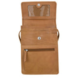 ili New York - ORGANIZER ON A STRING - 6824 - Antique Saddle