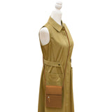 ili New York - ORGANIZER ON A STRING - 6824 - Antique Saddle