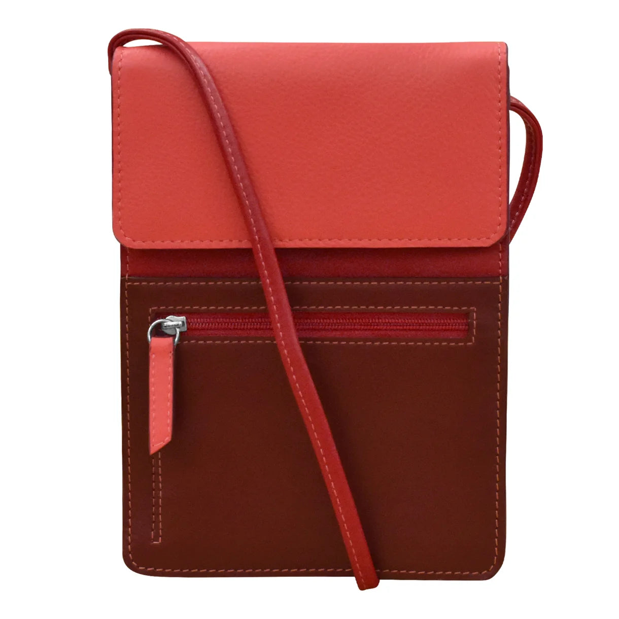 ili New York - ADJUSTABLE CROSSBODY ORGANIZER BAG - 6824 - Autumnal Multi
