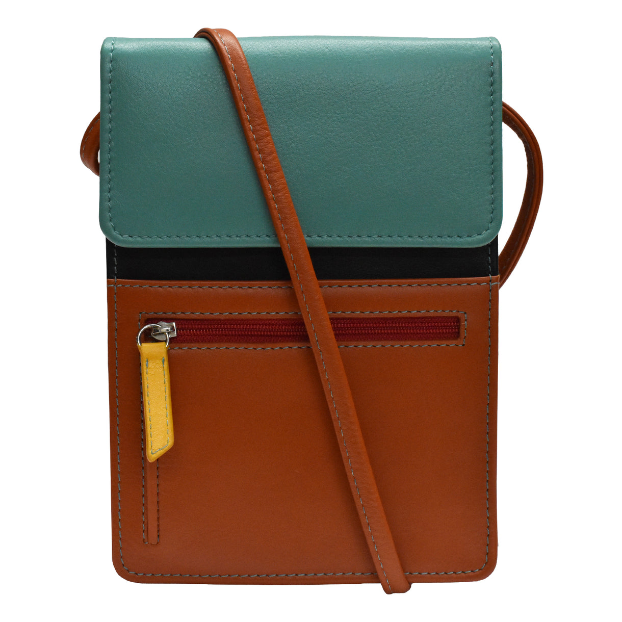 ili New York - ADJUSTABLE CROSSBODY ORGANIZER BAG - 6824 - Canyon Spice