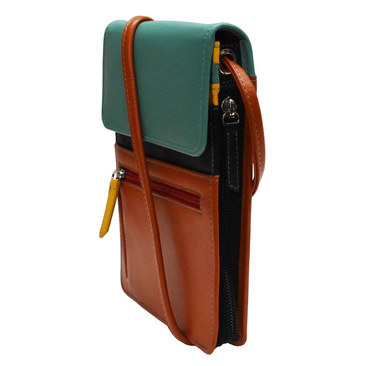 ili New York - ADJUSTABLE CROSSBODY ORGANIZER BAG - 6824 - Canyon Spice