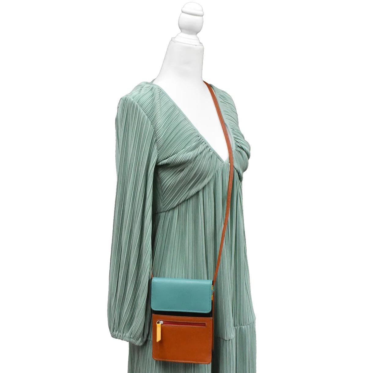 ili New York - ADJUSTABLE CROSSBODY ORGANIZER BAG - 6824 - Canyon Spice
