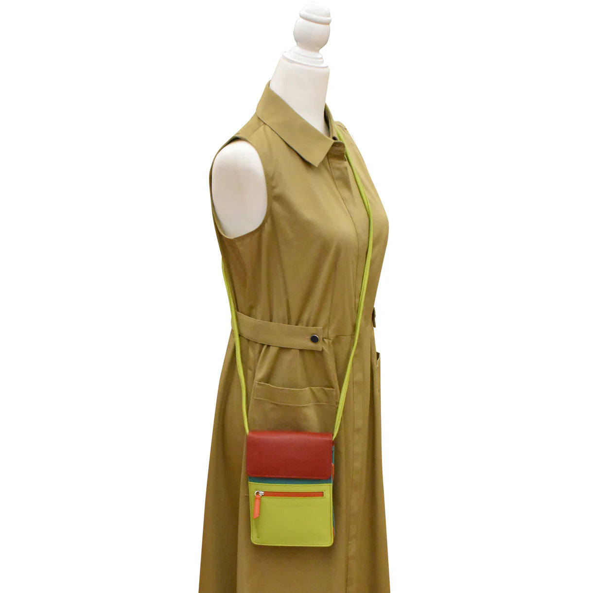 ili New York - CROSSBODY ORGANIZER BAG - 6824 - Citrus