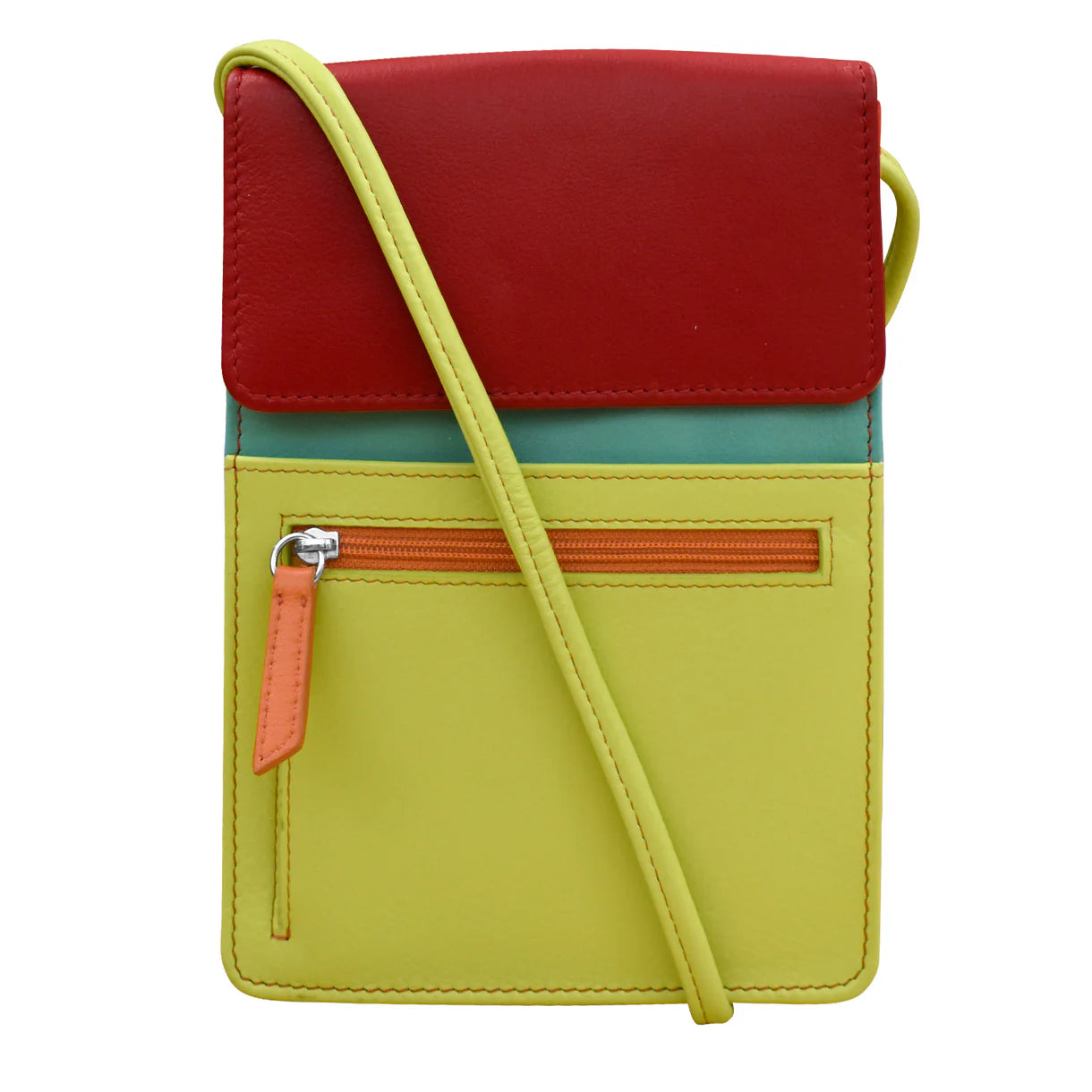 ili New York - CROSSBODY ORGANIZER BAG - 6824 - Citrus