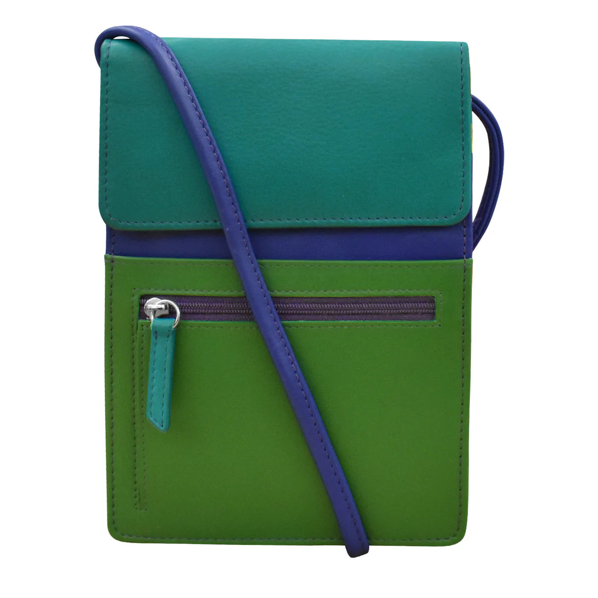 ili New York - CROSSBODY ORGANIZER BAG - 6824 - Cool Tropics