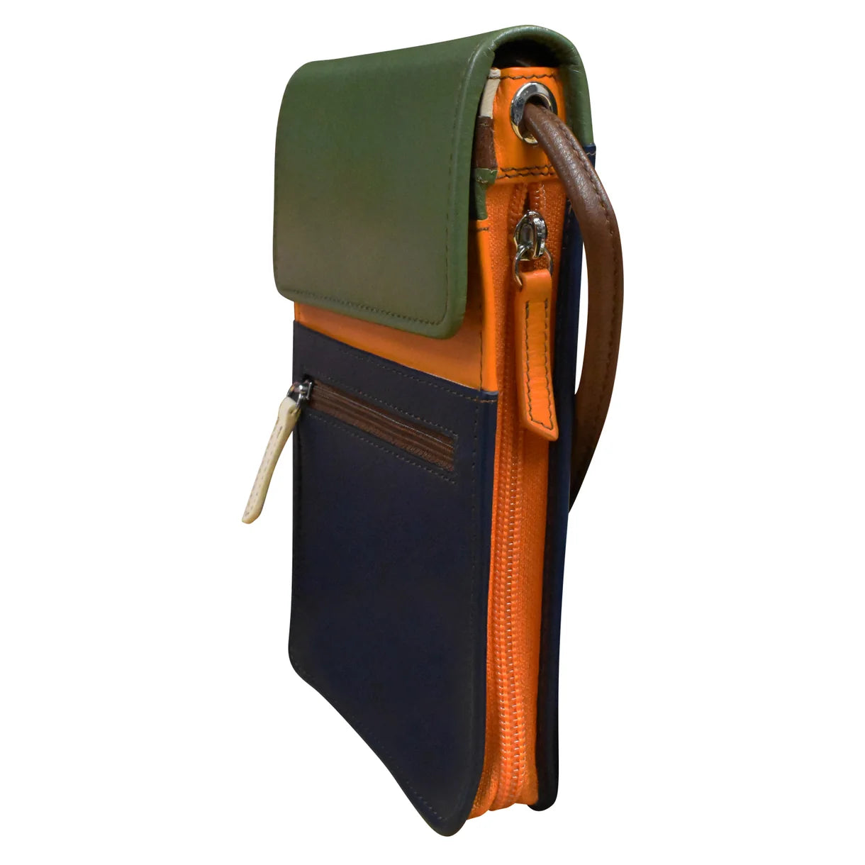 ili New York - ADJUSTABLE CROSSBODY ORGANIZER BAG - 6824 - Harvest Multi
