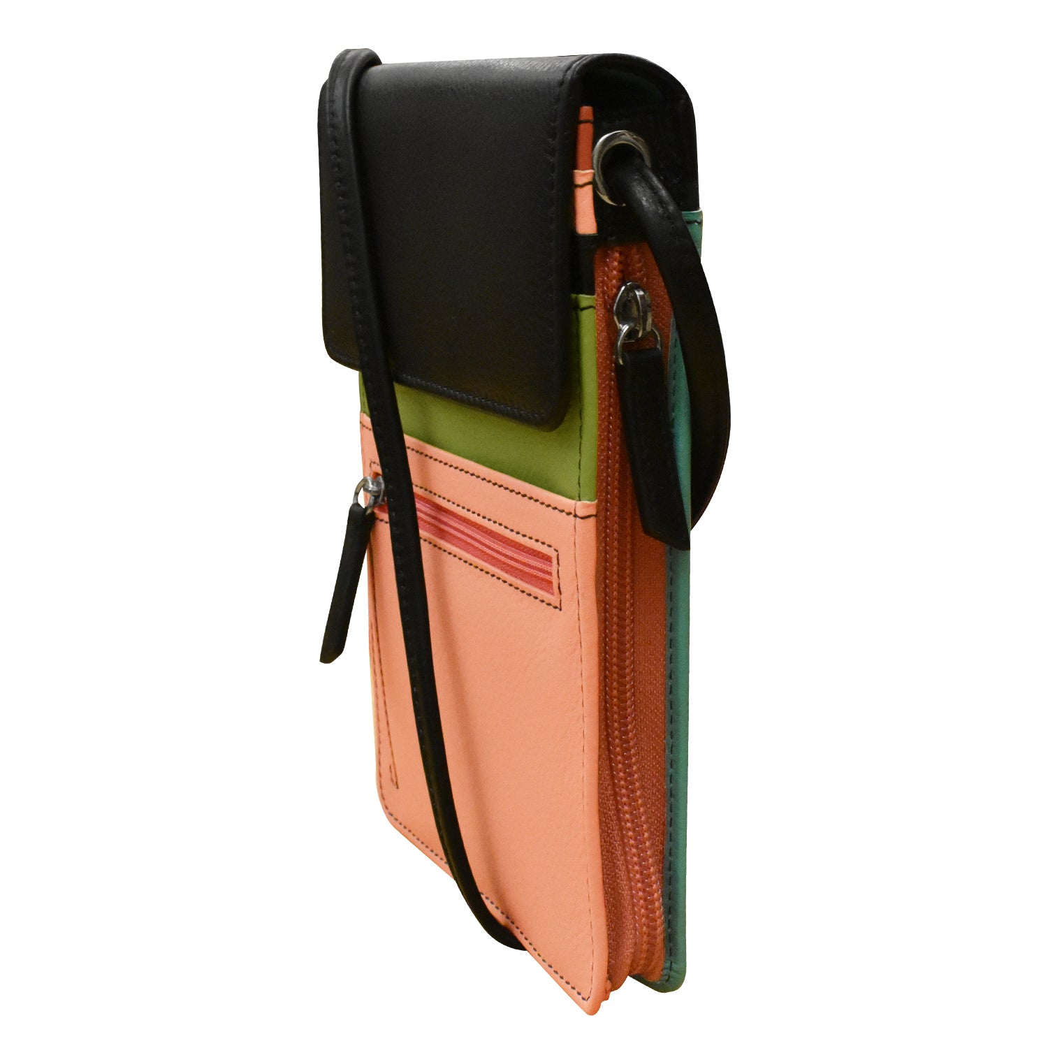 ili New York - ORGANIZER ON A STRING - 6824 - Peach Multi