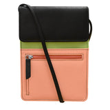 ili New York - ORGANIZER ON A STRING - 6824 - Peach Multi