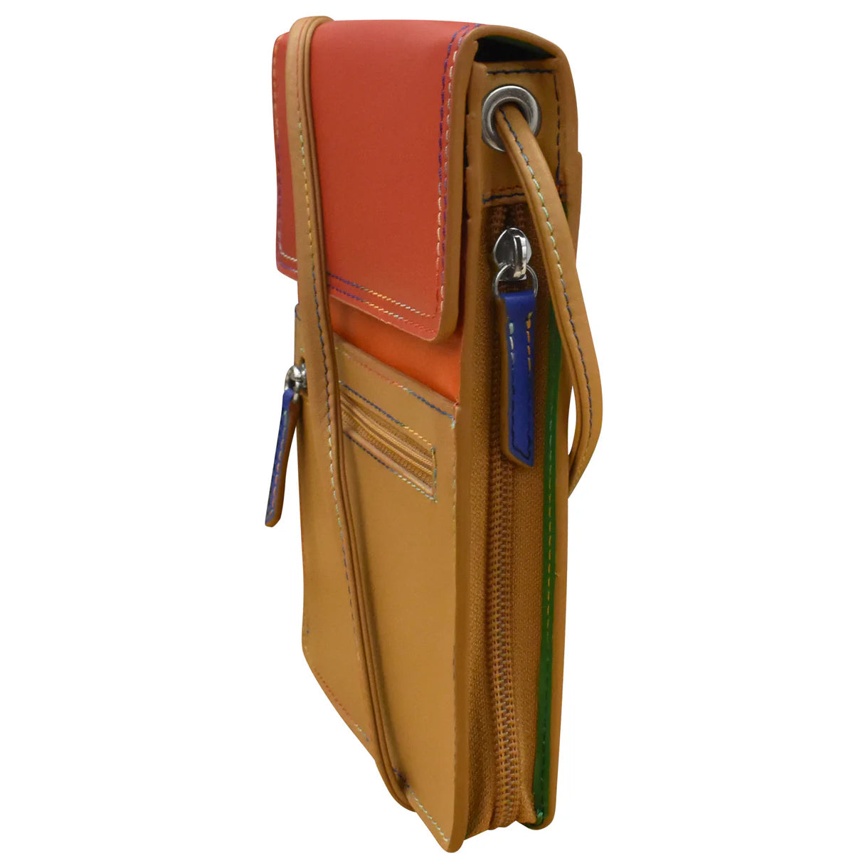 ili New York - CROSSBODY ORGANIZER BAG - 6824 - Rainbow Multi