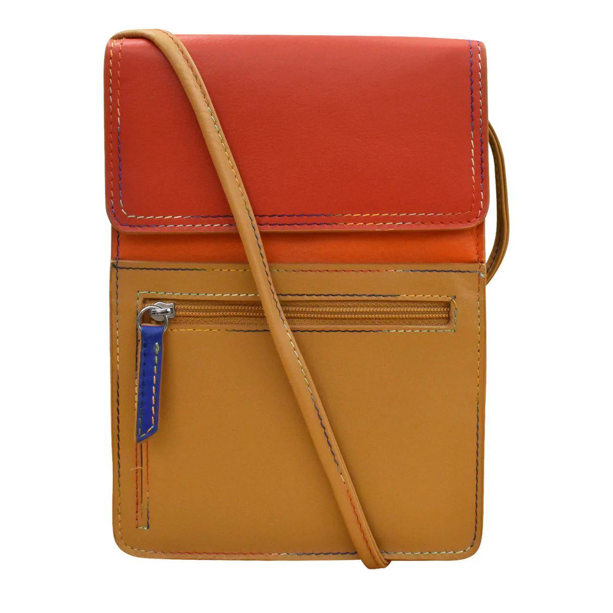 ili New York - CROSSBODY ORGANIZER BAG - 6824 - Rainbow Multi