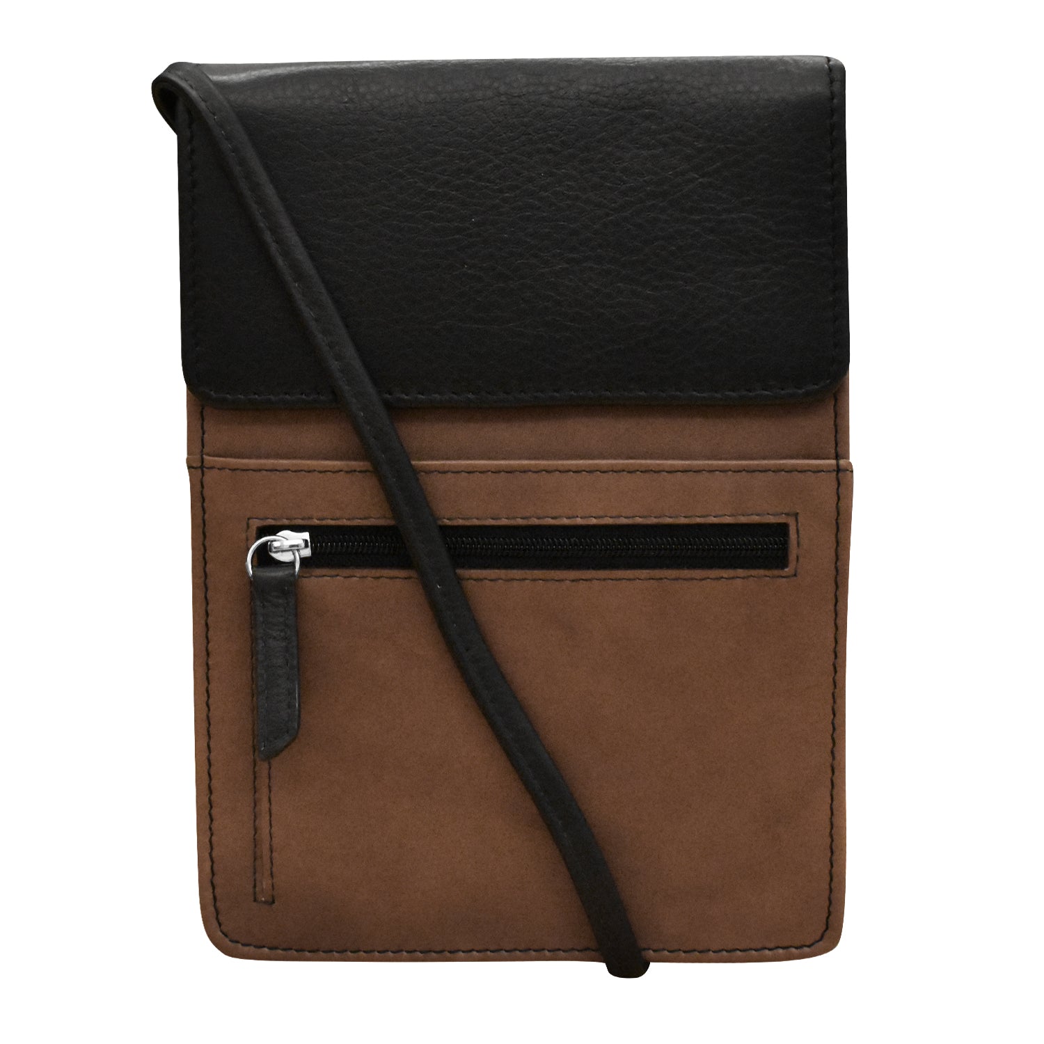 ili New York - ORGANIZER ON A STRING - 6824 - Toffee/Black