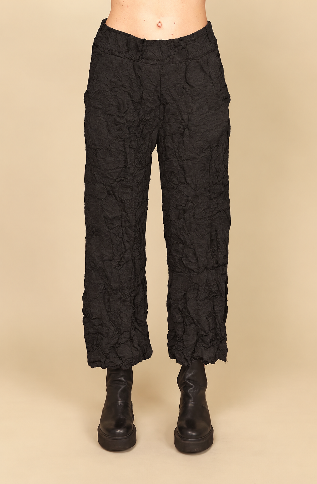 Chalet Recycled Crinkle Jersey Flowy Tilley Pant - C68355