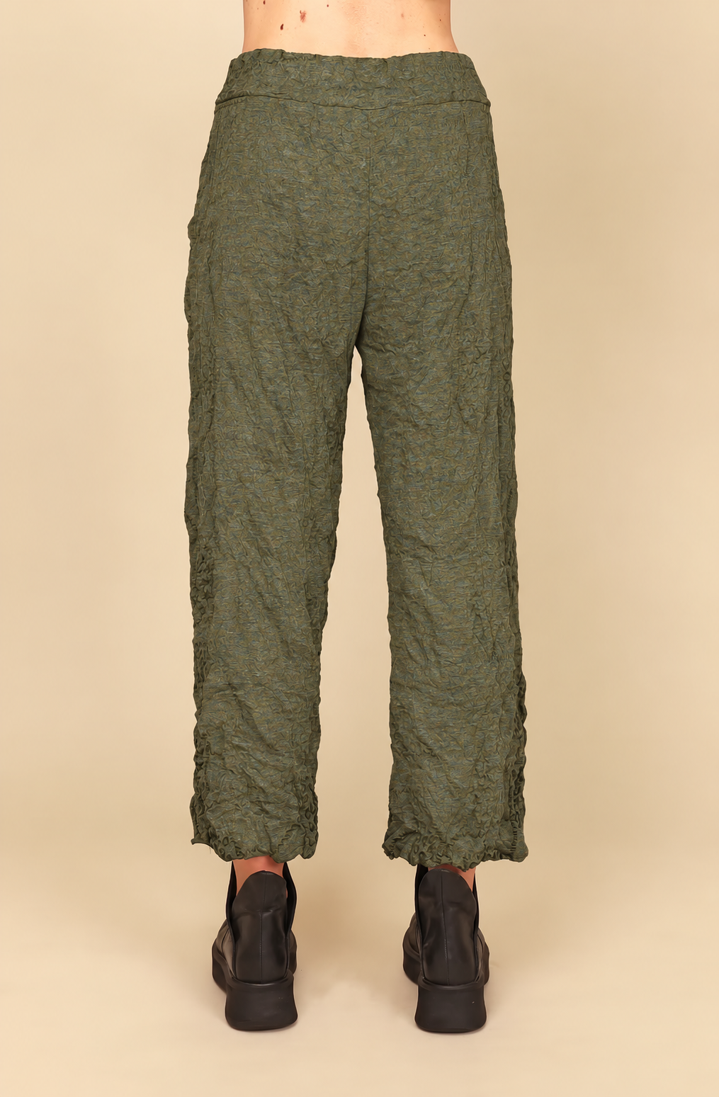 Chalet Recycled Crinkle Jersey Flowy Tilley Pant - C68355
