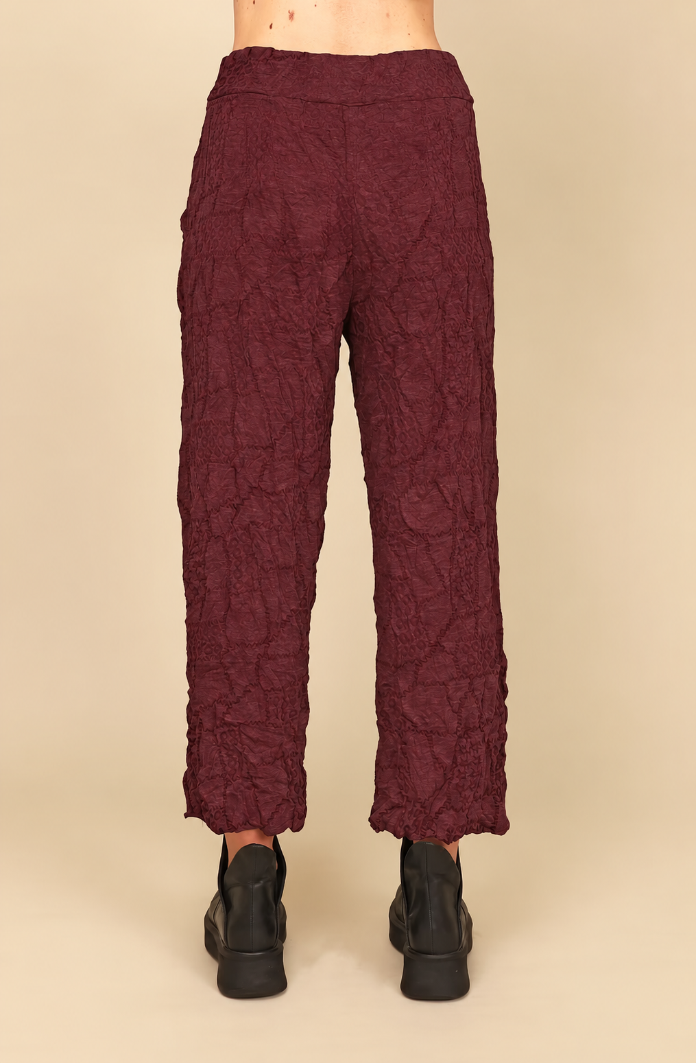 Chalet Recycled Crinkle Jersey Flowy Tilley Pant - C68355