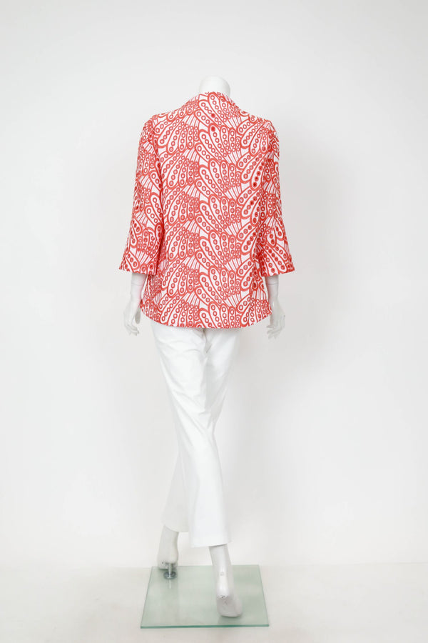 IC COLLECTION Jacket - 6842J - CORAL