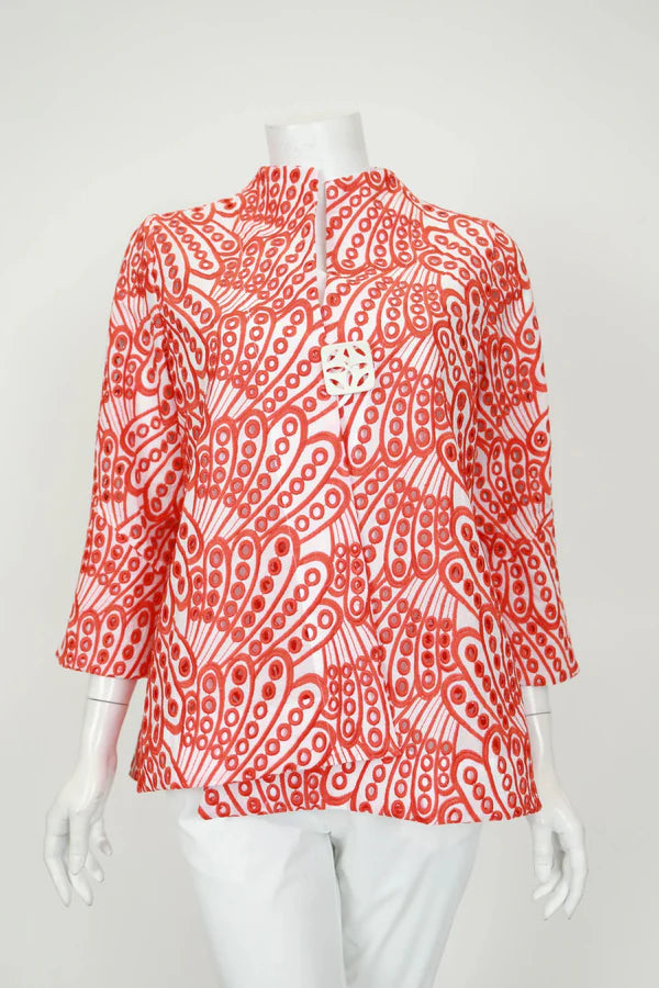 IC COLLECTION Jacket - 6842J - CORAL