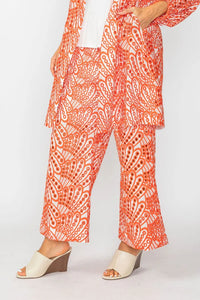 IC COLLECTION Pants - 6846P - CORAL