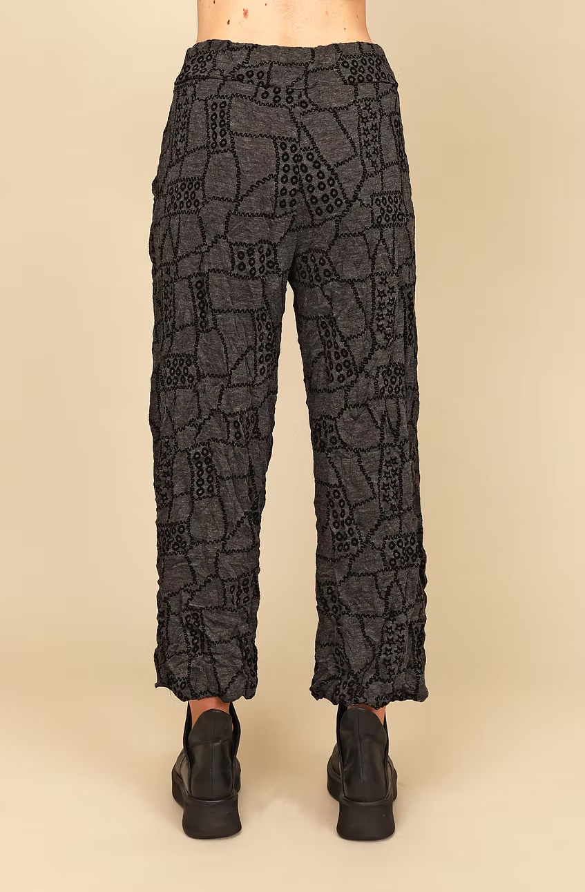 Chalet Recycled Crinkle Jersey Flowy Tilley Pant - C68355