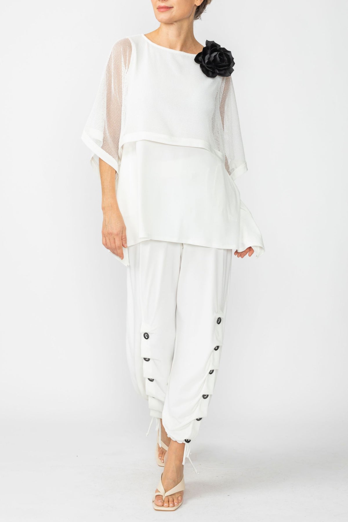 6879t IC COLLECTION Top - 6879T - WHITE – The Total Look