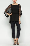 IC COLLECTION Top - 6879T - BLACK