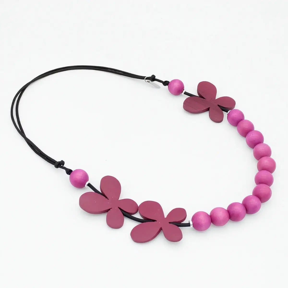 SYLCA Pink Woodland Wings Necklace - SD26N04 - PINK
