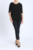 IC COLLECTION Top - 6899T - BLACK