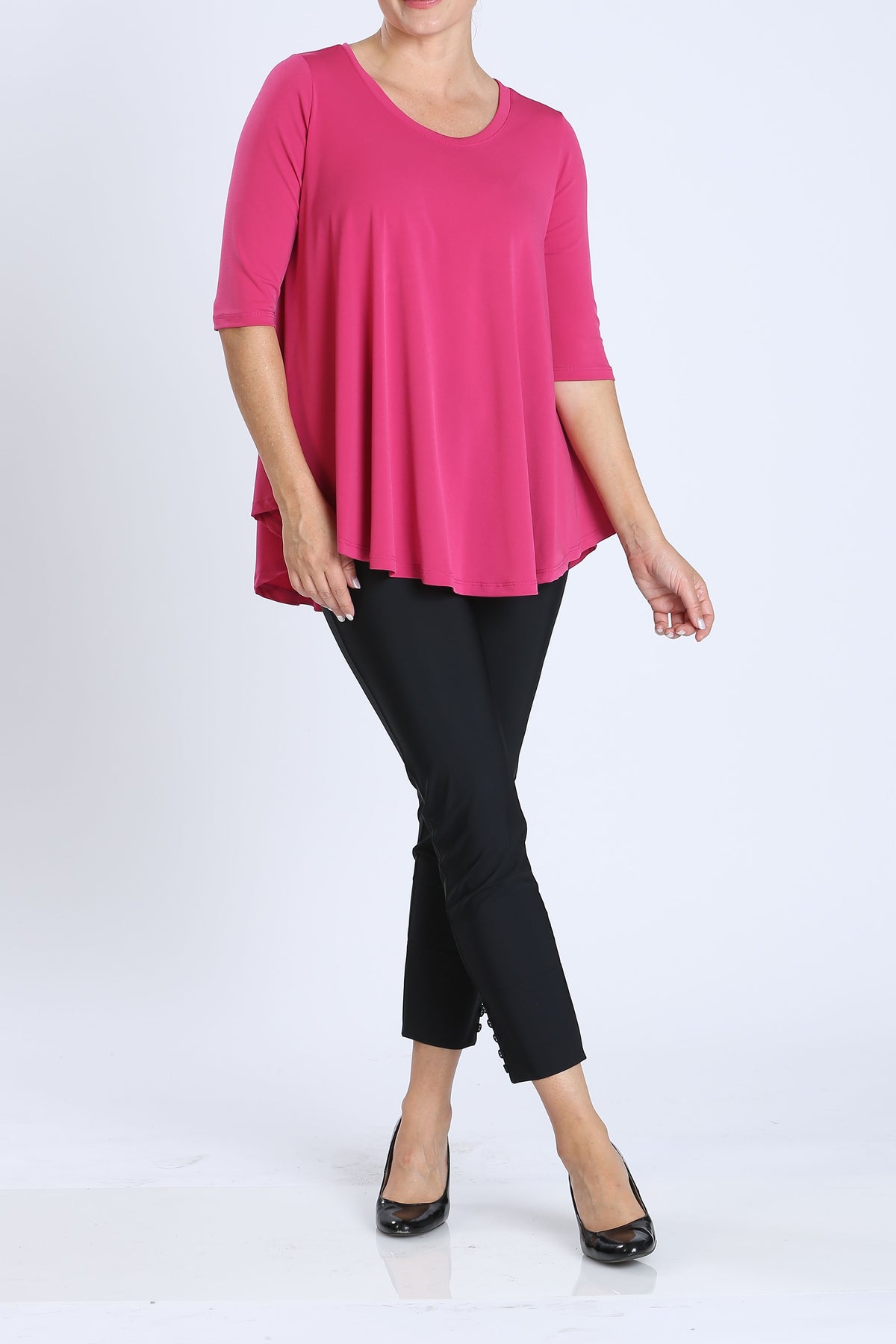 IC COLLECTION Top - 6899T - FUCHSIA
