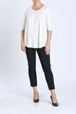 IC COLLECTION Top - 6899T - IVORY