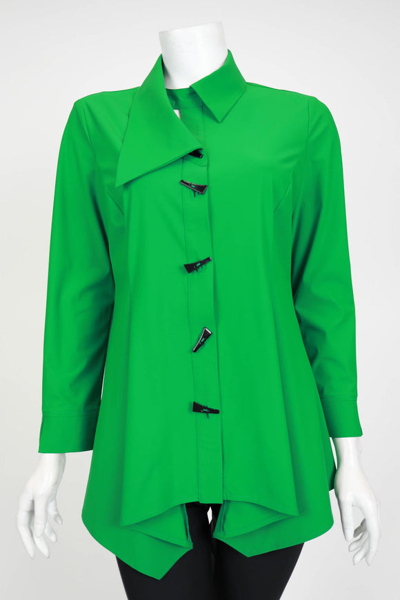 IC COLLECTION Blouse - 6905B - GREEN