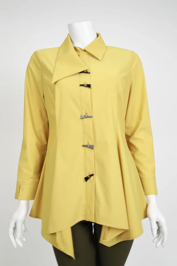 IC COLLECTION Blouse - 6905B - MUSTARD