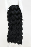 IC COLLECTION Skirt - 6926S - BLACK