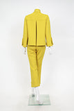 IC COLLECTION Jacket - 6929J - MUSTARD