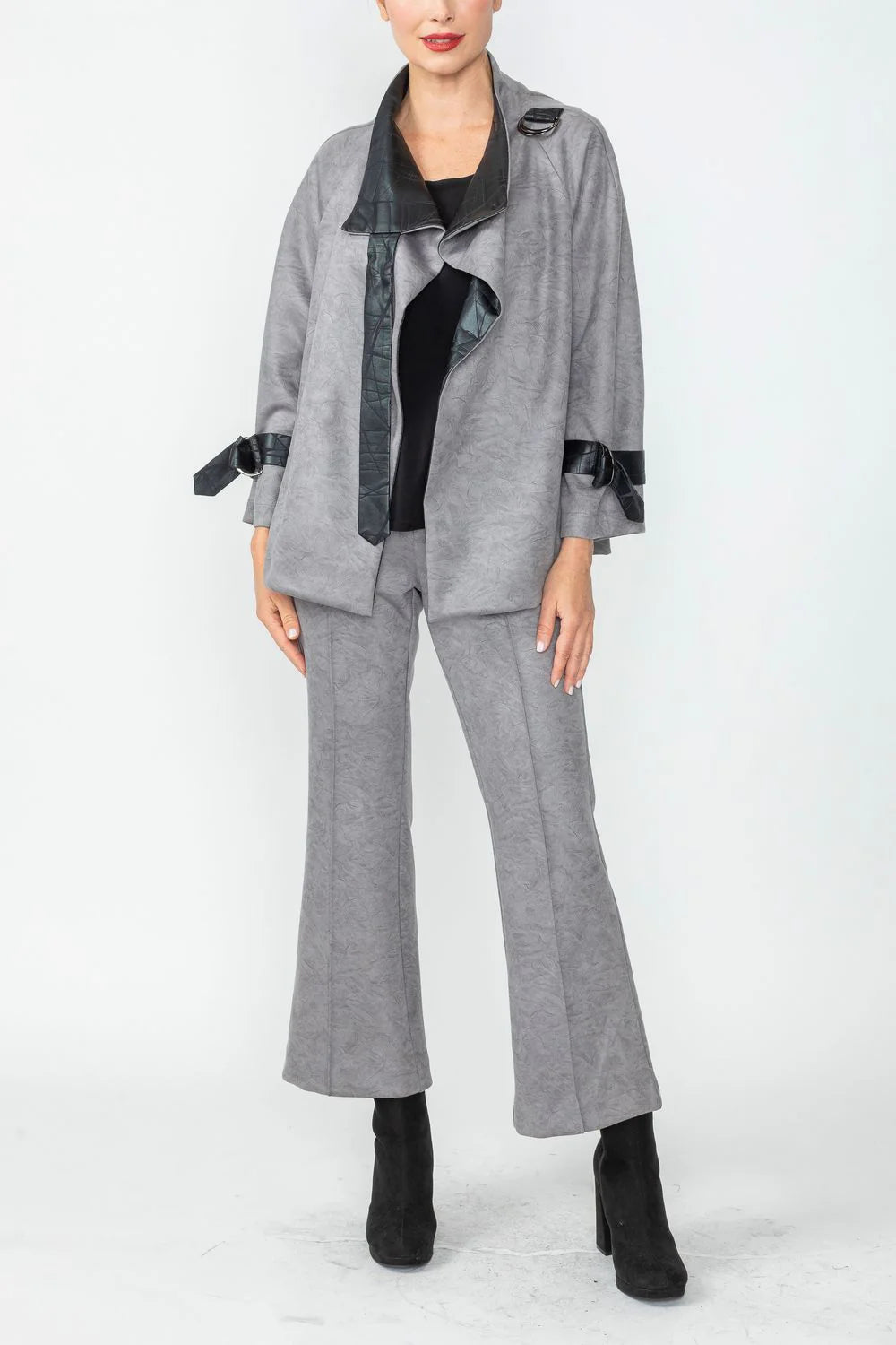 IC COLLECTION Jacket - 6932J - GRAY