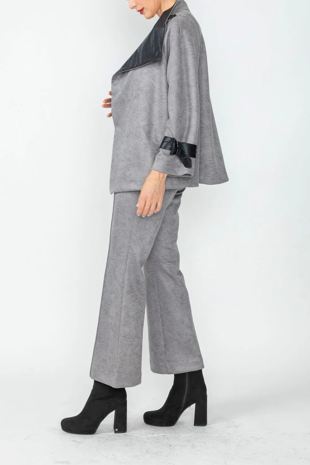 IC COLLECTION Jacket - 6932J - GRAY