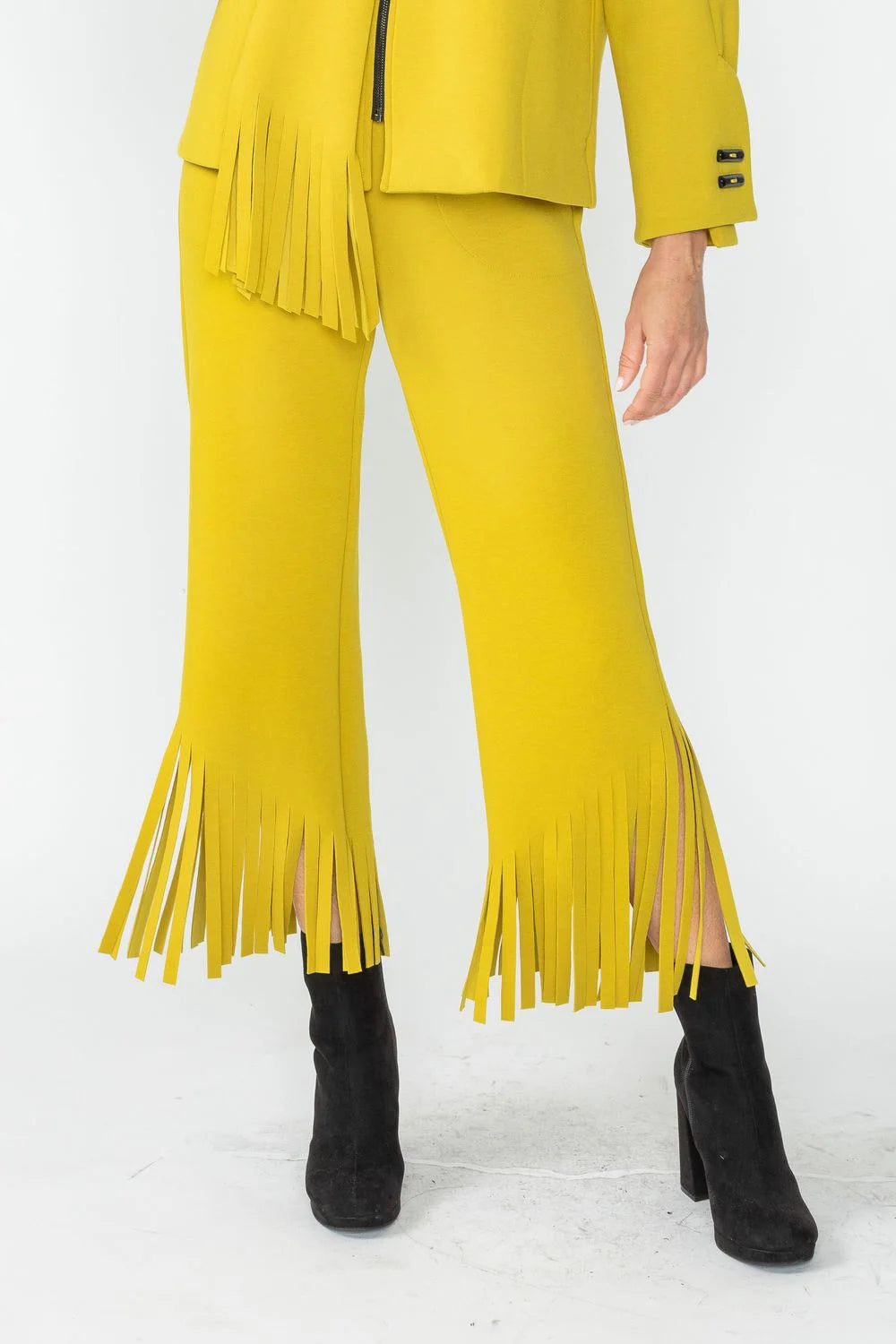 IC COLLECTION Pants - 6934P - MUSTARD