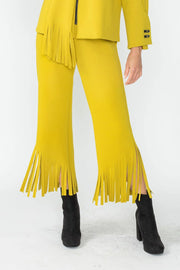 IC COLLECTION Pants - 6934P - MUSTARD