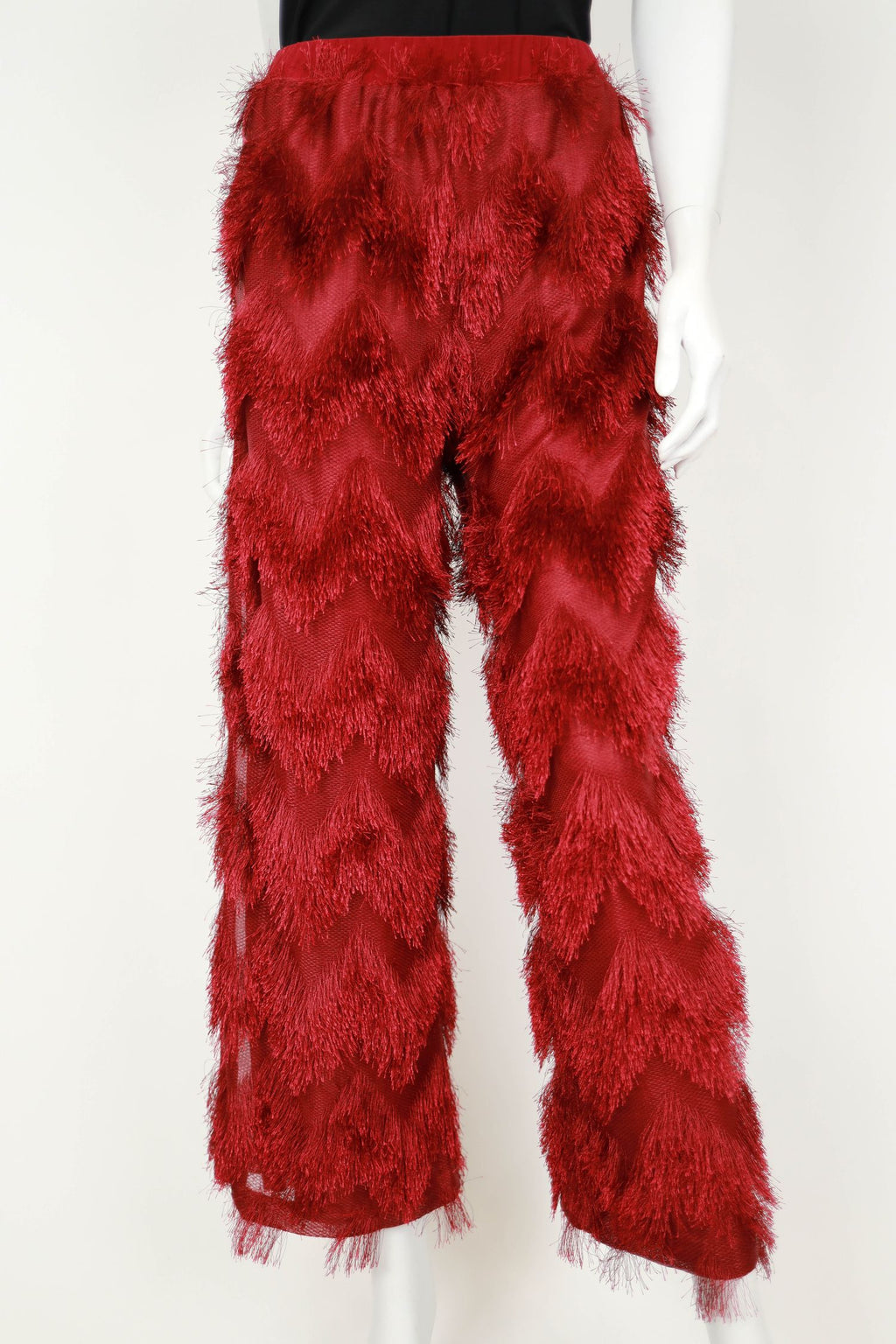IC COLLECTION Pants - 6936P - BURGANDY