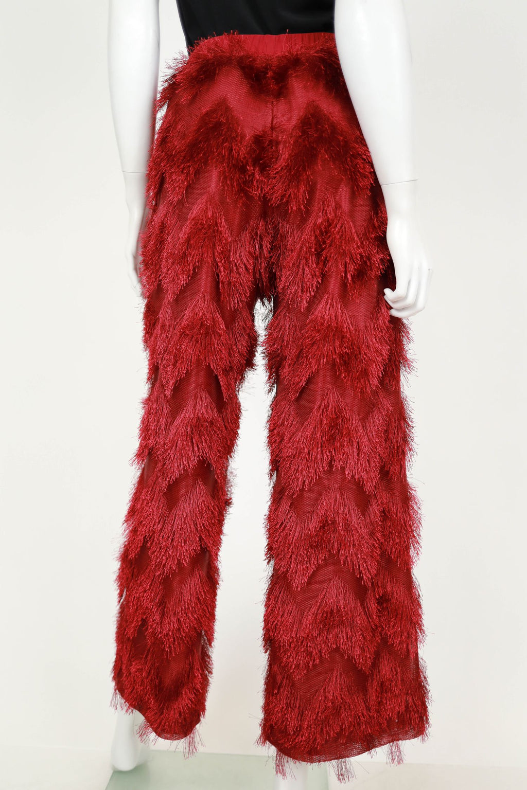 IC COLLECTION Pants - 6936P - BURGANDY