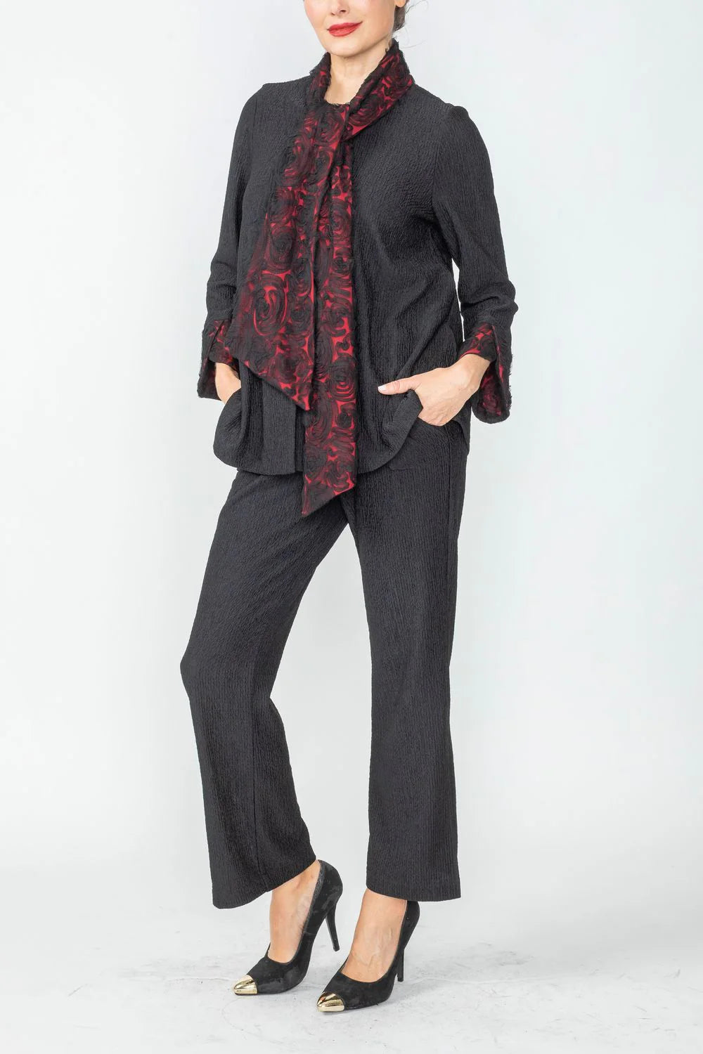IC COLLECTION Jacket - 6939J - RED