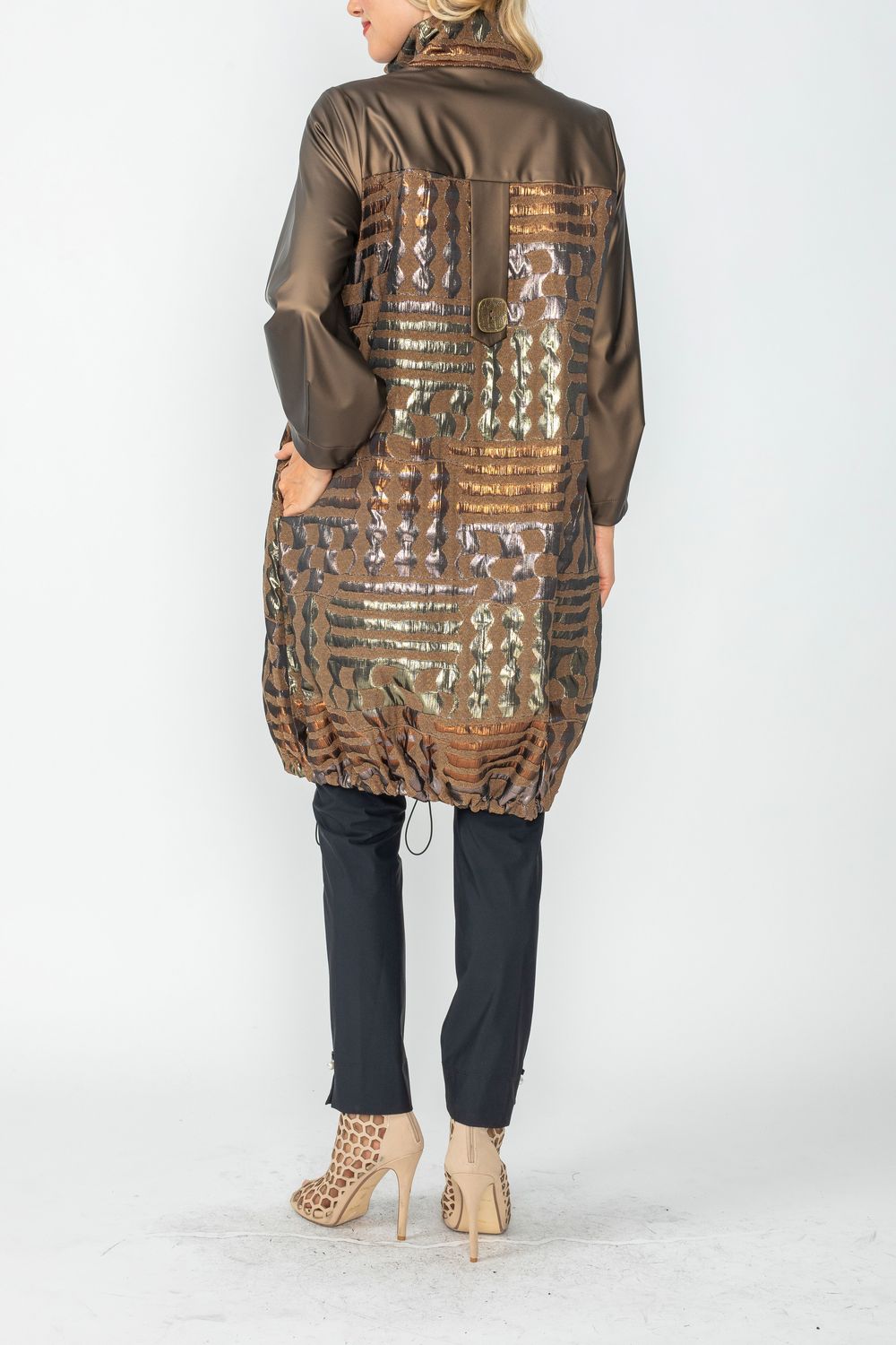 IC COLLECTION Jacket - 6945J - MOCHA