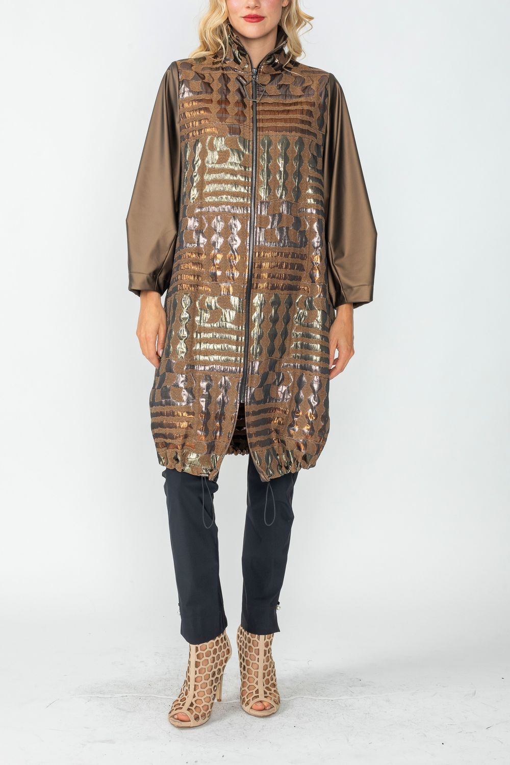 IC COLLECTION Jacket - 6945J - MOCHA