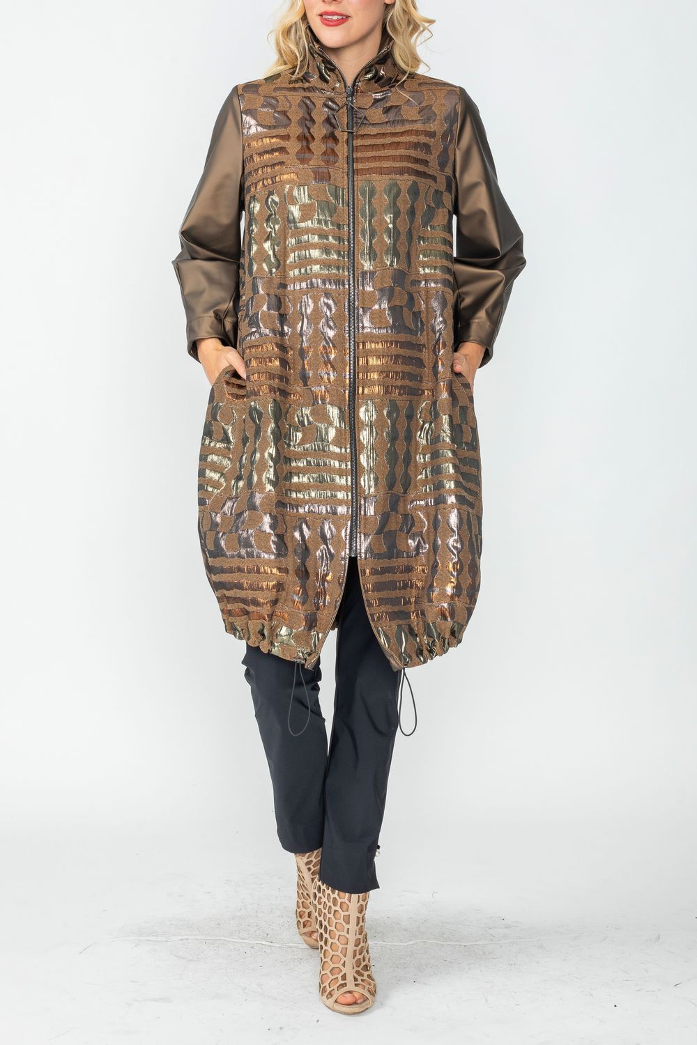 IC COLLECTION Jacket - 6945J - MOCHA
