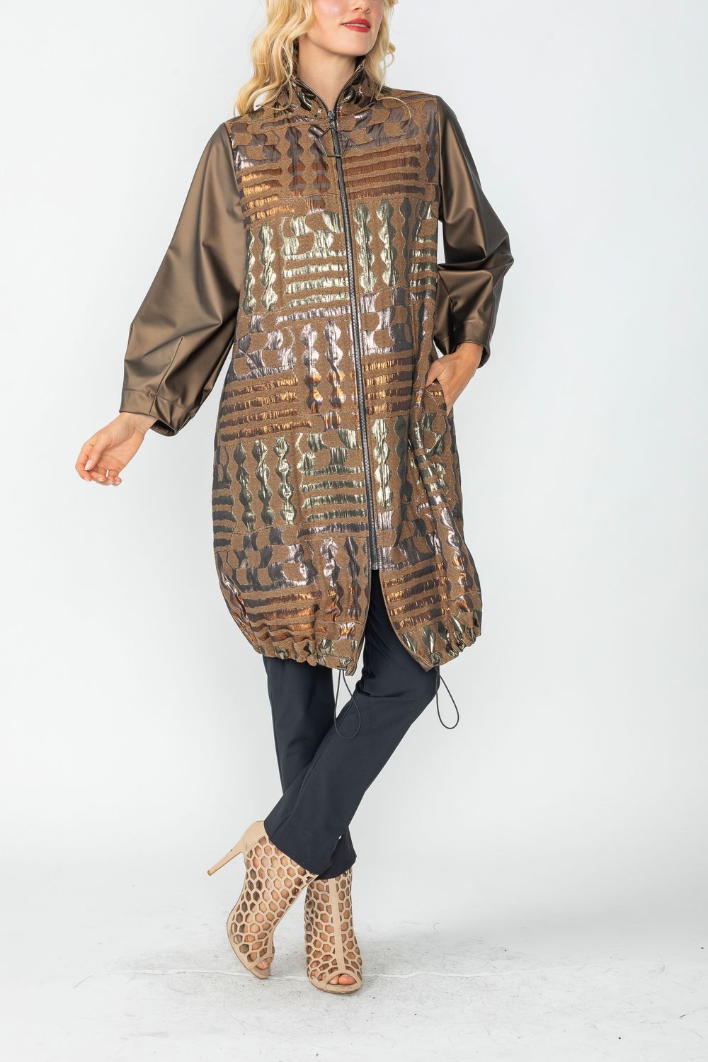 IC COLLECTION Jacket - 6945J - MOCHA