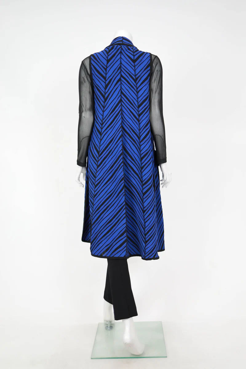 IC COLLECTION Vest- 6957V - BLUE