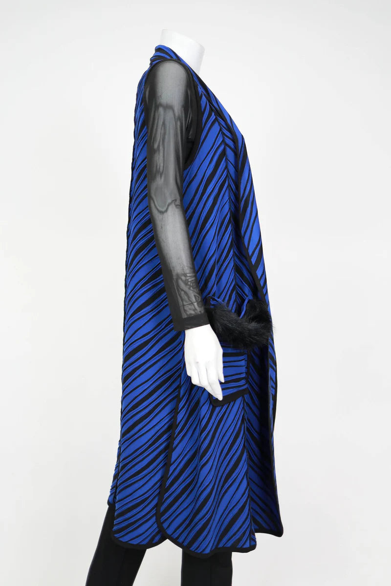 IC COLLECTION Vest- 6957V - BLUE