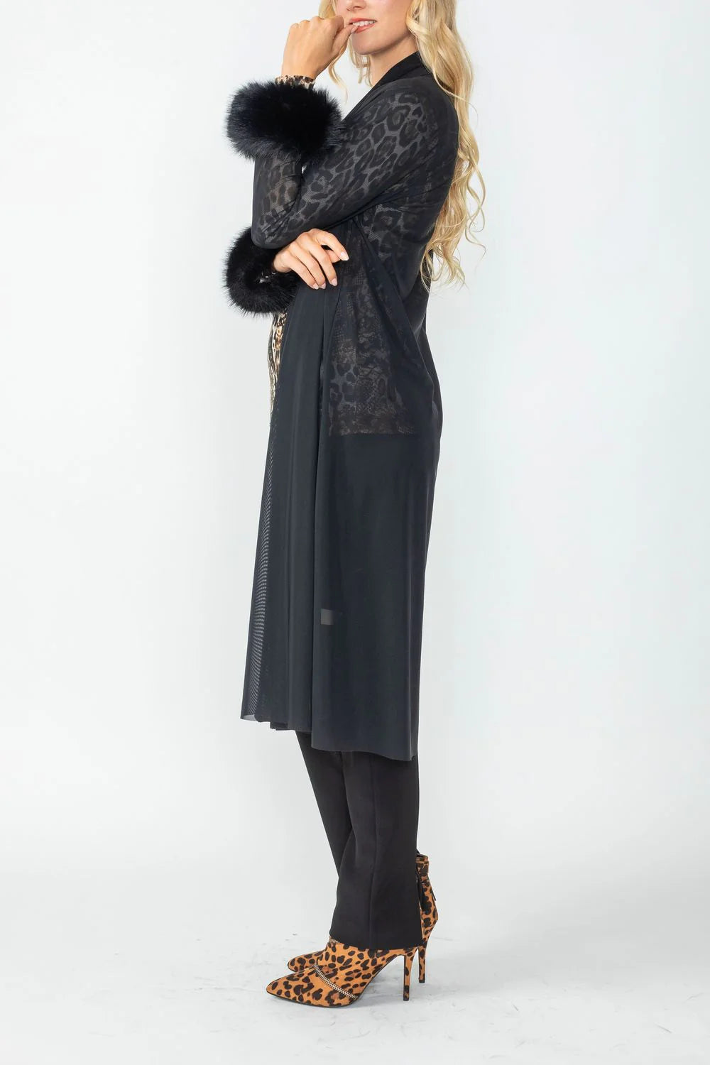 IC COLLECTION Jacket - 6963J - BLACK